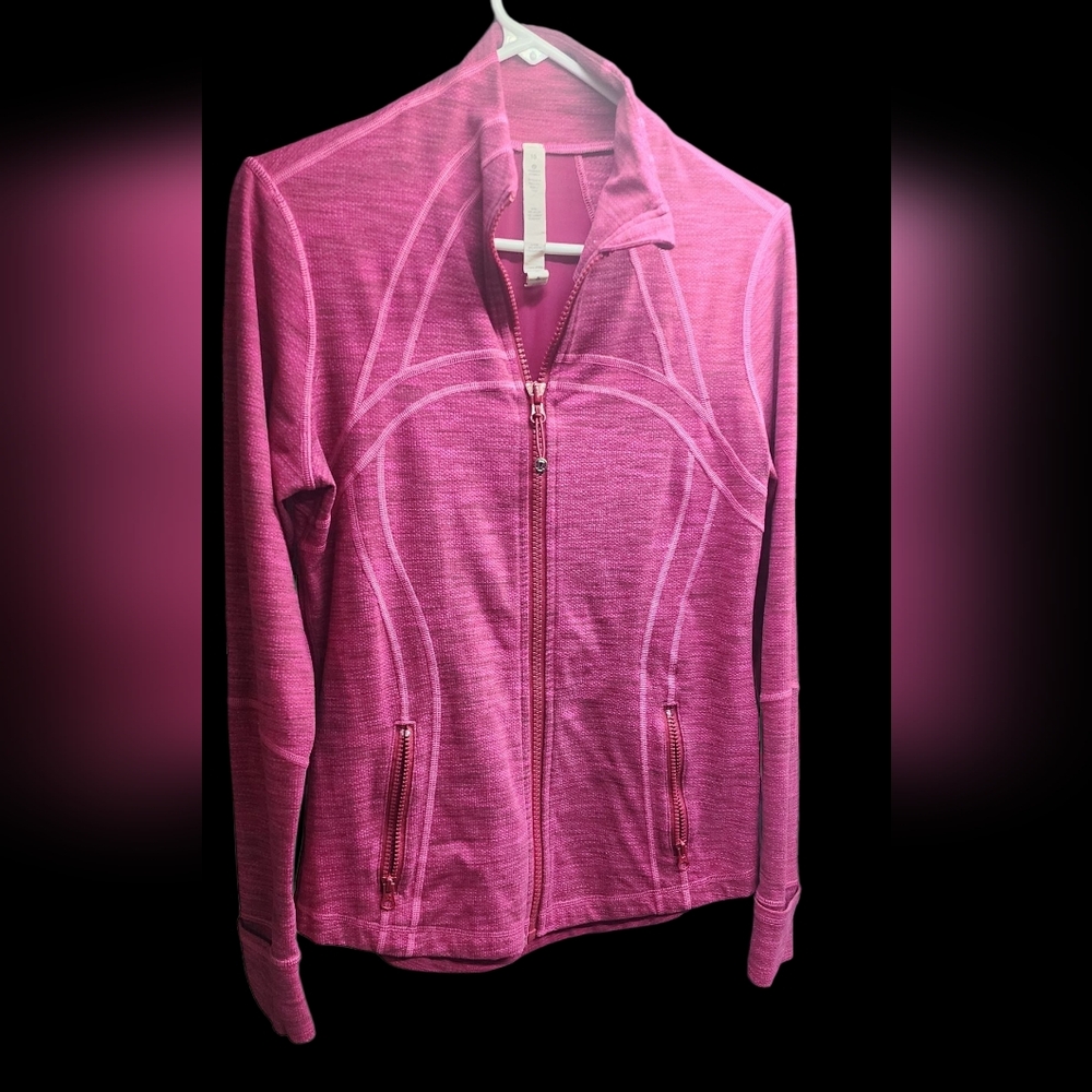 Lululemon Define Vibrant Pink Jacket
